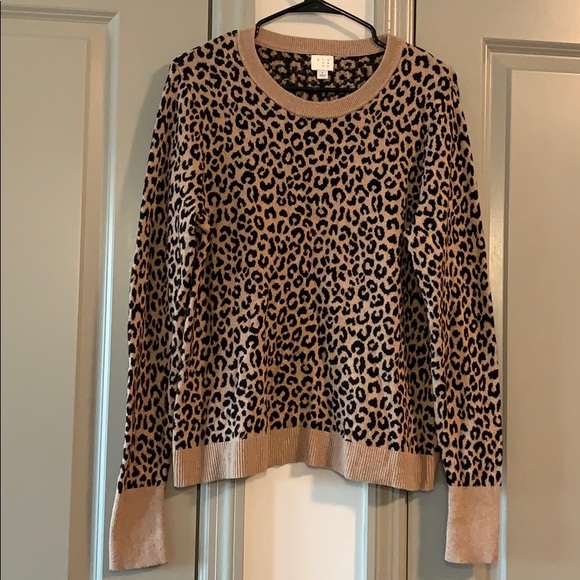 Target Leopard Print Sweater | Poshmark